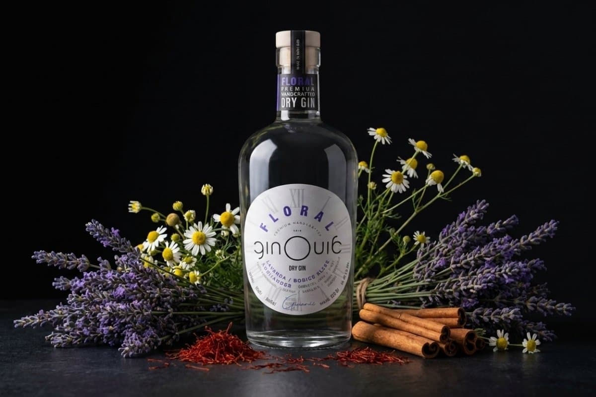 Ginović Floral craft gin 43% — aromatičan i kompleksan