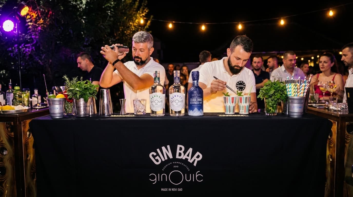 Gin Bar by Ginović — mobilni koktel bar za evente